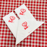 


																	 Khăn giấy ăn in logo LOVE COFFEE 