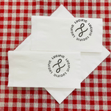 


																	 Khăn giấy ăn in logo LUCIFIC 