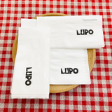 


																	 Khăn giấy ăn in logo LUPO 