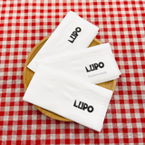 


																	 Khăn giấy ăn in logo LUPO 