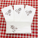 


																	 Khăn giấy ăn in logo LUX 
