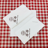 


																	 Khăn giấy ăn in logo LY LY 