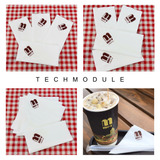 


																	 Khăn giấy ăn in logo M.MER 