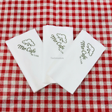 


																	 Khăn giấy ăn in logo MƠ CAFE 