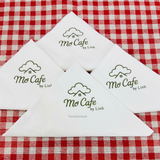 


																	 Khăn giấy ăn in logo MƠ CAFE 