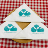 


																	 Khăn giấy ăn in logo MÂY GRADEN COFFEE 