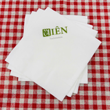 


																	 Khăn giấy ăn in logo MIÊN 