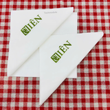 


																	 Khăn giấy ăn in logo MIÊN 