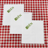 


																	 Khăn giấy ăn in logo MIÊN 