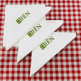 


																	 Khăn giấy ăn in logo MIÊN 