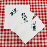 


																	 Khăn giấy ăn in logo MIAMI CAFE 