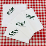 


																	 Khăn giấy ăn in logo MIAMI CAFE 