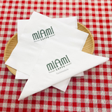 


																	 Khăn giấy ăn in logo MIAMI CAFE 