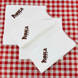


																	 Khăn giấy ăn in logo MOKA 