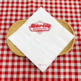 


																	 Khăn giấy ăn in logo MOTOR CITY 