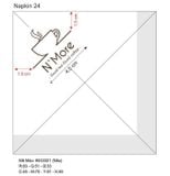 


																	 Khăn giấy ăn in logo N'MORE 