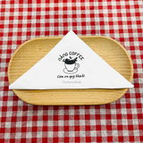 


																	 Khăn giấy ăn in logo NẮNG COFFEE 