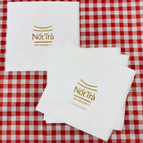 


																	 Khăn giấy ăn in logo NỐT TRÀ 