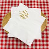 


																	 Khăn giấy ăn in logo NỐT TRÀ 