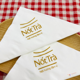 


																	 Khăn giấy ăn in logo NỐT TRÀ 