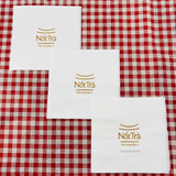 


																	 Khăn giấy ăn in logo NỐT TRÀ 