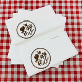 


																	 Khăn giấy ăn in logo NÉT XƯA COFFEE 