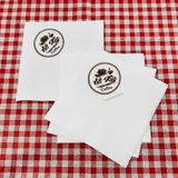 


																	 Khăn giấy ăn in logo NÉT XƯA COFFEE 