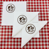 


																	 Khăn giấy ăn in logo NÉT XƯA COFFEE 