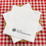 


																	 Khăn giấy ăn in logo NAM HOÀNG PHÚC 