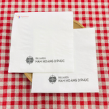 


																	 Khăn giấy ăn in logo NAM HOÀNG PHÚC 