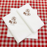 


																	 Khăn giấy ăn in logo NHÀ GỖ 