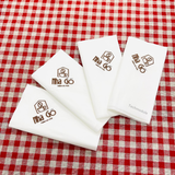 


																	 Khăn giấy ăn in logo NHÀ GỖ 