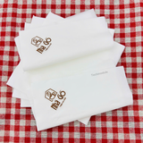 


																	 Khăn giấy ăn in logo NHÀ GỖ 