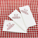 


																	 Khăn giấy ăn in logo NHÀ HÀNG HÒA TÀI 