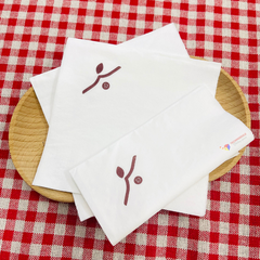  Khăn giấy ăn in logo NHIÊN KINH BẮC 