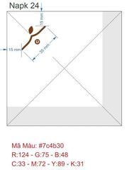  Khăn giấy ăn in logo NHIÊN KINH BẮC 