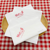 


																	 Khăn giấy ăn in logo NHIỆT 