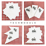 


																	 Khăn giấy ăn in logo OK COFFEE 