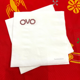 


																	 Khăn giấy ăn in logo OVO 