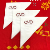 


																	 Khăn giấy ăn in logo OVO 