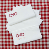 


																	 Khăn giấy ăn in logo OVO 