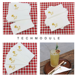 


																	 Khăn giấy ăn in logo PALM CAFE 