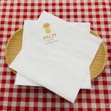 


																	 Khăn giấy ăn in logo PALM CAFE 