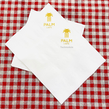 


																	 Khăn giấy ăn in logo PALM CAFE 