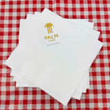 


																	 Khăn giấy ăn in logo PALM CAFE 