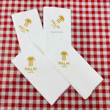 


																	 Khăn giấy ăn in logo PALM CAFE 