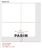 


																	 Khăn giấy ăn in logo PARIN 