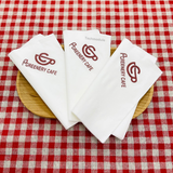 


																	 Khăn giấy ăn in logo PGREENERY CAFE 
