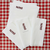 


																	 Khăn giấy ăn in logo PHỔ 