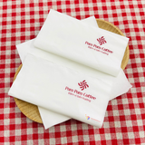 


																	 Khăn giấy ăn in logo POM POM COFFEE 